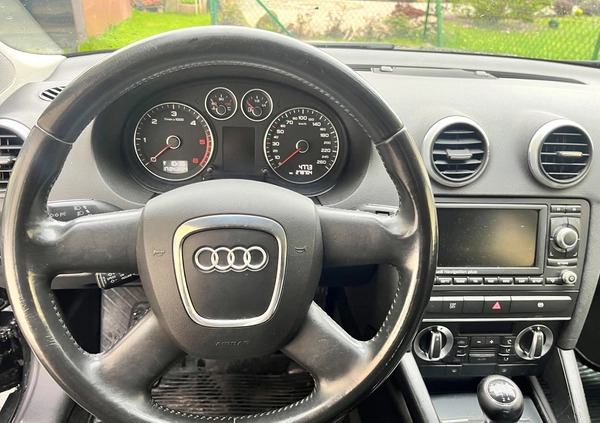 Audi A3 cena 28000 przebieg: 278400, rok produkcji 2009 z Narol małe 56